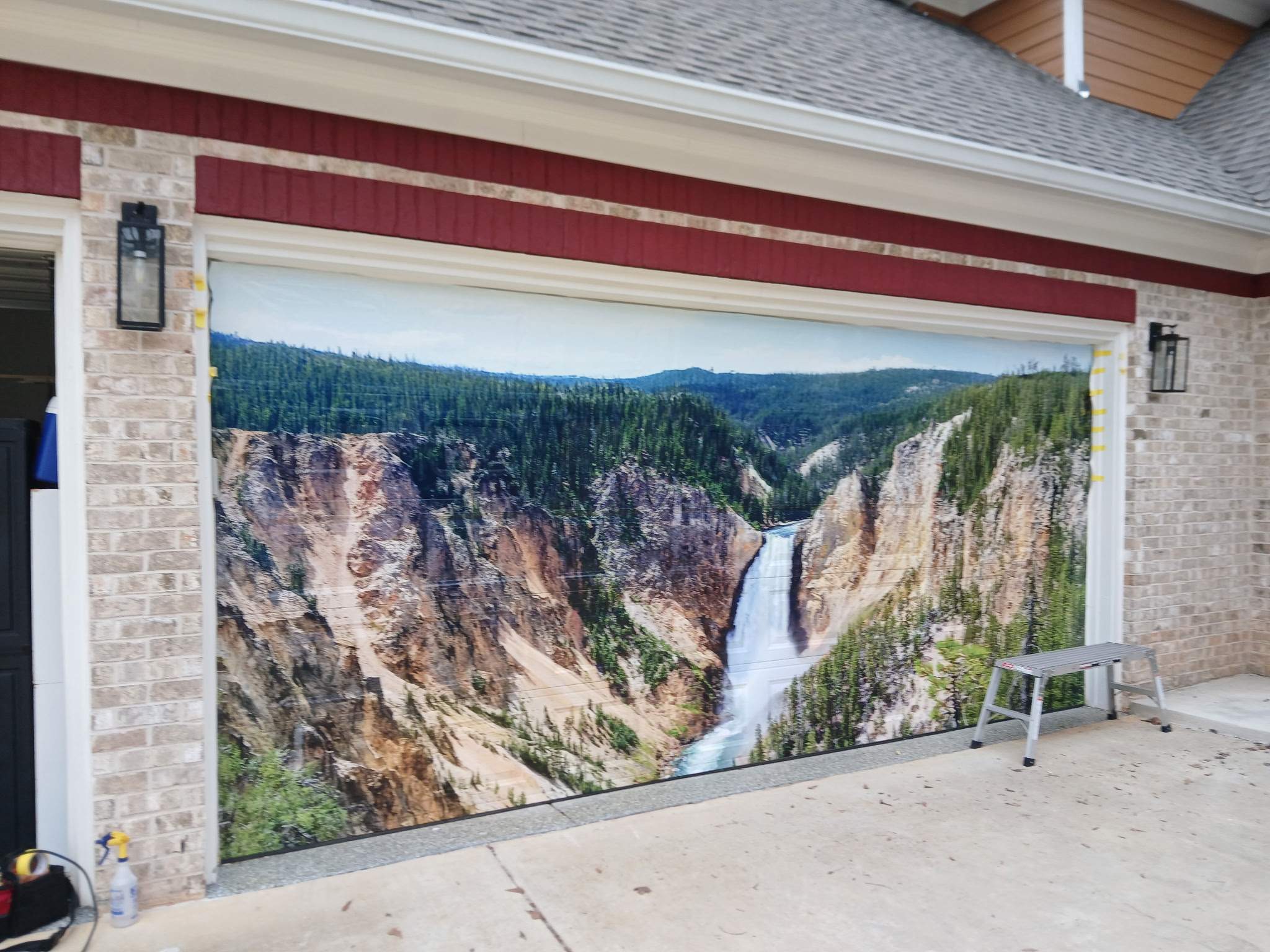 Custom Garage Interior Wrap Michigan